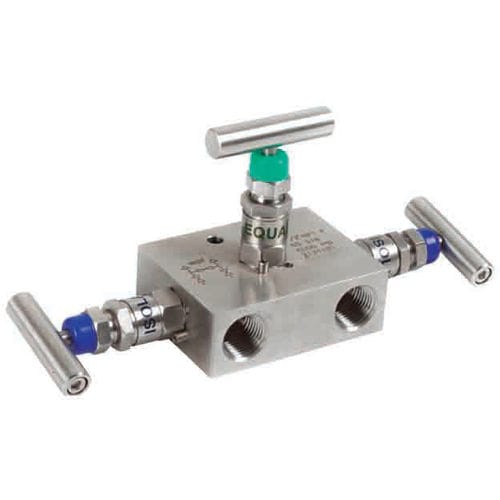 3-Wege-Verteilerblock - V106 - Metalurgica Zaes S.L. - Edelstahl / Isolation / Kalibrierung