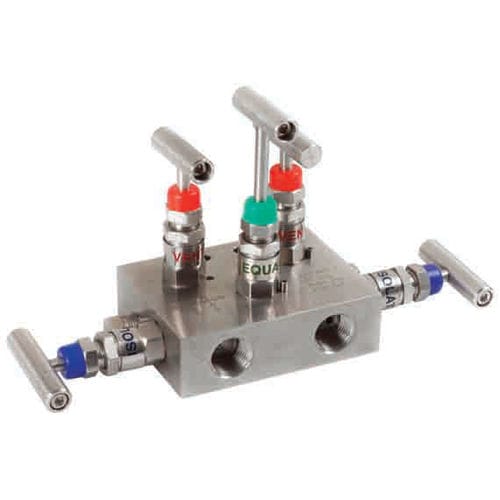 5-Wege-Verteilerblock - V111 - Metalurgica Zaes S.L. - Edelstahl / Isolation / Kalibrierung