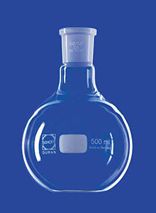 Ballon-Phiole - 50 - 2 000 ml - LENZ Laborglas GmbH & Co. KG - mit flachem Boden / Borosilikatglas