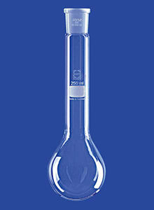 Kjeldahl-Typ-Phiole - 50 - 1 000 ml - LENZ Laborglas GmbH & Co. KG - Borosilikatglas / für Titrierungen