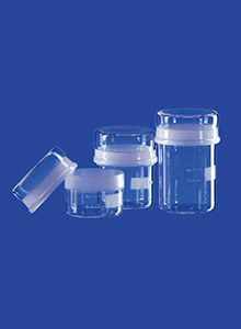 Wäge-Flasche - ø 75 x 95 mm - LENZ Laborglas GmbH & Co. KG - Borosilikatglas