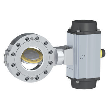 Absperrklappe - BR 14p  - Pfeiffer Chemie-Armaturenbau GmbH - pneumatisch / Steuerung / Absperr