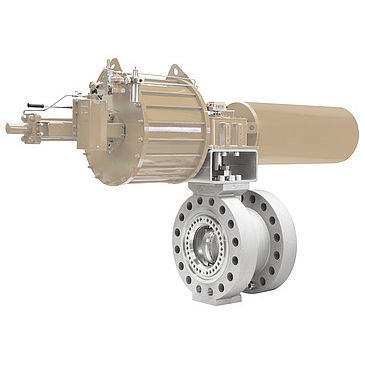 Absperrklappe - BR 14t - Pfeiffer Chemie-Armaturenbau GmbH - pneumatisch / Steuerung / Absperr