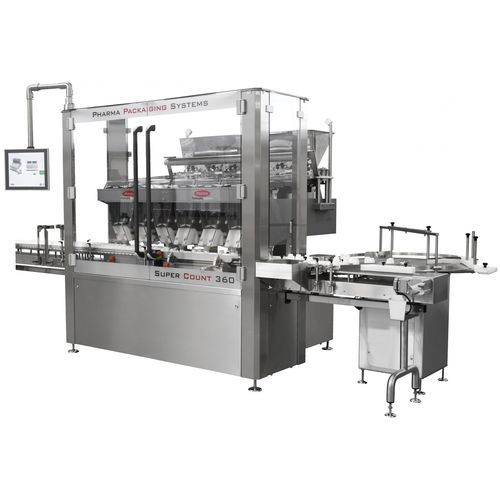 Gehäuse-Zählmaschine - Pharmacount SC - Pharma Packaging Systems Ltd. - Tabletten / für die Pharmaindustrie / Hochgeschwindigkeit