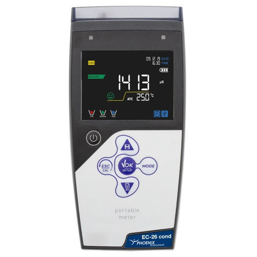Tragbares Leitfähigkeitsmessgerät - EC-21 cond - Phoenix Instrument GmbH - mit LCD-Display / Labor