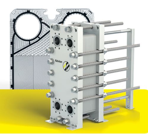 Geschraubter Plattenwärmetauscher - HPL100S - Kelvion Holding GmbH - Luft-Wasser / Edelstahl / Hochdruck