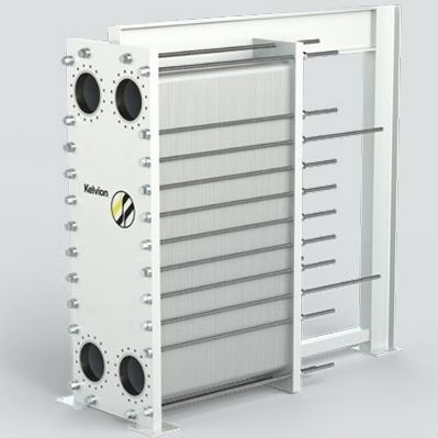 Geschraubter Plattenwärmetauscher - NX series - Kelvion Holding GmbH - Wasser-Wasser / Edelstahl / hochleistungsfähig
