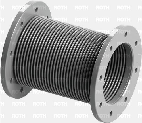 Metall-Kompensator - HFA - Dieter A. Roth GmbH - rund / Flansch / Axial