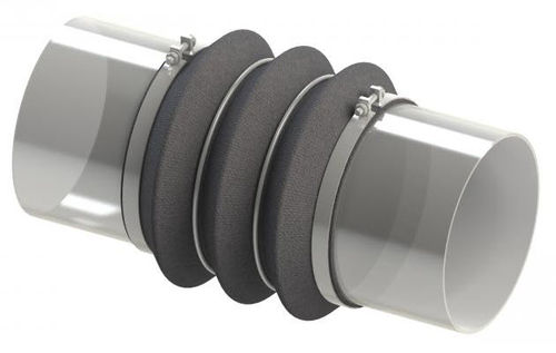 Segeltuch-Dehnungskompensator - 14 - Dieter A. Roth GmbH - rund / Schweiß / für Turbine