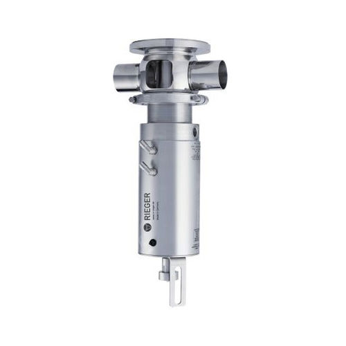 Hygienisches Ventil - N5 - Gebr. Rieger GmbH + Co. KG - pneumatisch / vermischungssicher / Doppelsitz