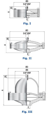 Membran-Pulsationsdämpfer - APT1 series - SAIP S.R.L. - für Pumpen