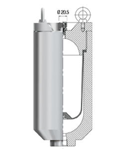 Blasenausführungs-Pulsationsdämpfer - LAVS series - SAIP S.R.L. - pneumatisch / für Pumpen