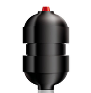 Membranakkumulator - APV series - SAIP S.R.L. - Stickstoff / Kunststoff / mit auswechselbarer Membran