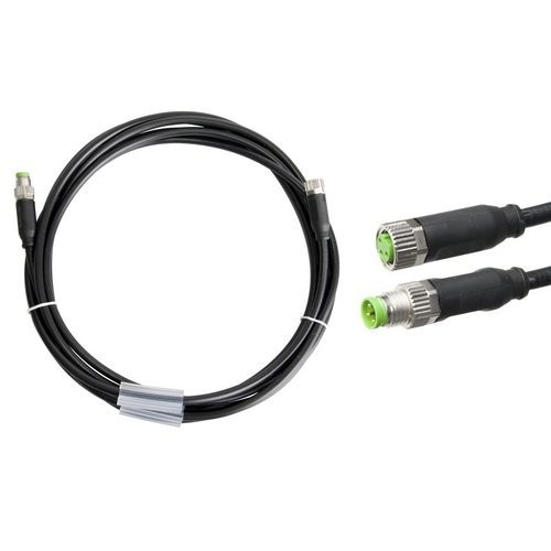 Datenkabel elektrisch - 108037 - S.C.A.T. Europe GmbH - isoliert / für Sensor / schwarz