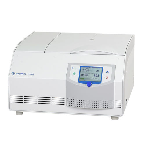 Laborzentrifuge - 3-18KS - Sigma Laborzentrifugen GmbH - Tisch / gekühlt / mit oberer Öffnung