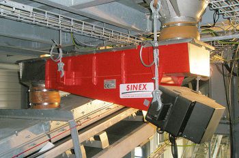 Vibrationsbeschicker - Sinex Industrie SAS - für Schüttgut / kontinuierlich
