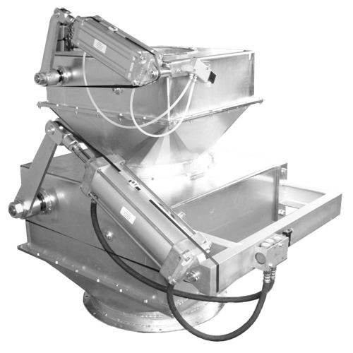 Absperrklappe - DKS series - singold gerätetechnik gmbh - pneumatisch / Durchsatzkontrolle / doppelt