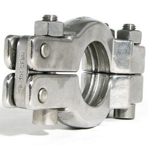 Edelstahl-Schlauchschelle - ASME VIII - STAHLCON GmbH - mit Drehzapfen