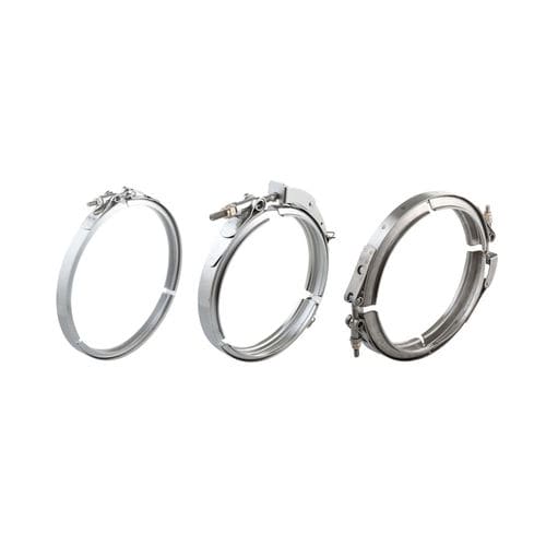 Edelstahl-Schlauchschelle - STAHLCON GmbH - mit Drehzapfen / Band