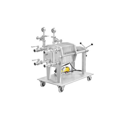 Rahmenfilterpresse - Hermetix 200 S - Strassburger Filter GmbH & Co. KG - automatisch / mobil / für Chemikalien