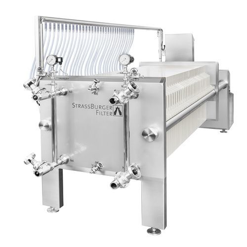 Membranfilterpresse - Hermetix PM - Strassburger Filter GmbH & Co. KG - automatisch / Staub / für Pharmaprodukte