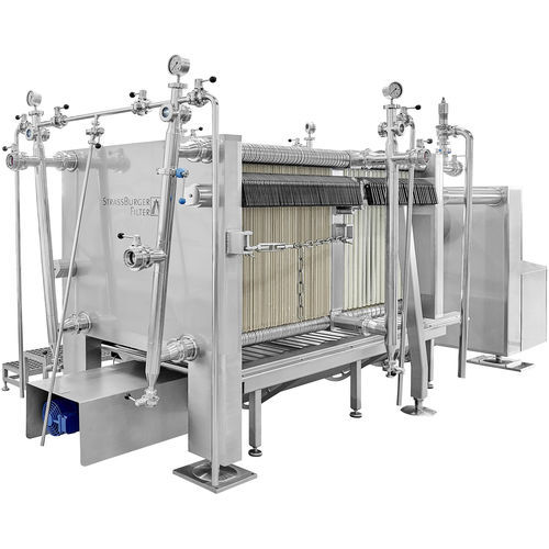 Rahmenfilterpresse - SF 1000 B - Strassburger Filter GmbH & Co. KG - automatisch / für Wein / für Getränke