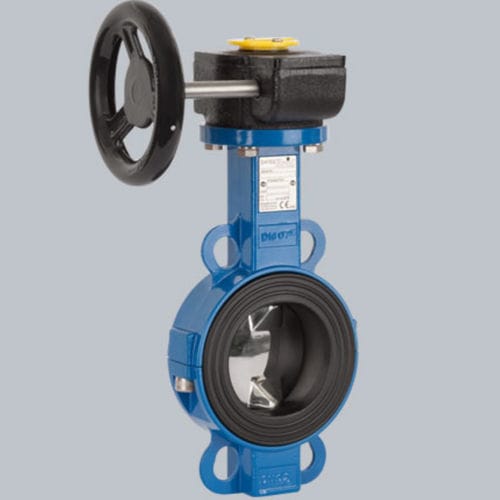 Absperrklappe - SBE  - Swissfluid AG - manuell / für Wafer / EPDM