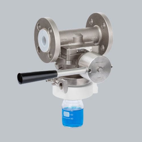 Kugelventil - SSB - Swissfluid AG - Hebel / zur Probenahme / Prozess