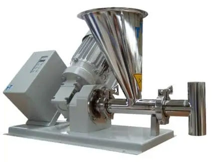 Einschnecken-Beschicker/Dosierer - ED 40 Q - Three-Tec GmbH - Inline / für Granulat / für Trichter