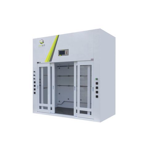 Chemieabzugshaube-Laborabzug - FH WI-PP-H series - TopAir Systems - begehbar / Polypropylen