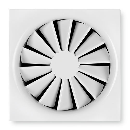 Kreisförmige Luftdurchlass - RFD - Trox GmbH - quadratisch / Decken / für Kanaleinbau