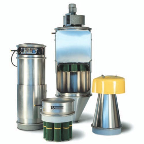 Druckluft-Abscheidefilter - 50 series - ts-systemfilter GmbH - Patronen / Zentrifugal / Prozess