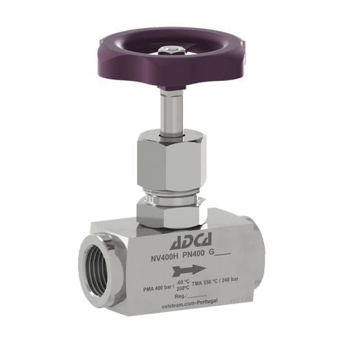Nadelventil - NV400 series - VALSTEAM ADCA Engineering S.A. - mit Handrad / Absperr / zur Absalzsteuerung