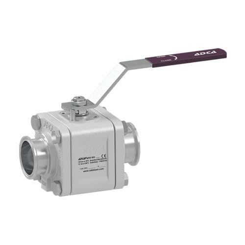 Kugelventil - M3H - VALSTEAM ADCA Engineering S.A. - Hebel / Steuerung / Isolation
