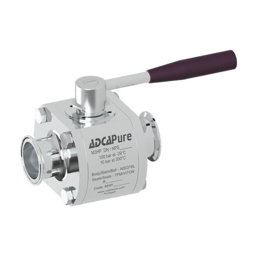 Kugelventil - M3HP - VALSTEAM ADCA Engineering S.A. - Hebel / Steuerung / Isolation