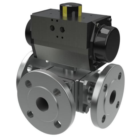 Kugelventil - S316D - Vapo Techniek B.V. - Hebel / elektrisch betrieben / pneumatisch gesteuert