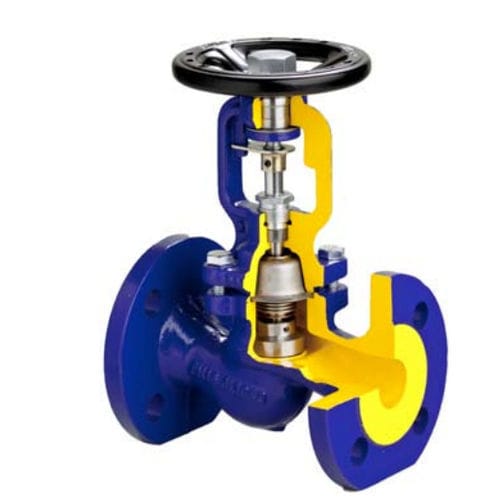 Ventil mit Faltenbalgabdichtung - 234 - VARIMEX-VALVES Poland Sp.z.o.o. - Kugelsitz / mit Handrad / für Wasser