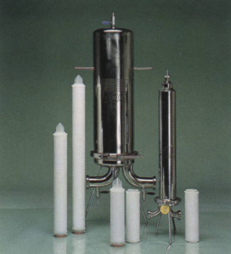 Patronen-Filtergehäuse - VM series - Voigt GmbH - Membran / für Flüssigkeiten / Edelstahl