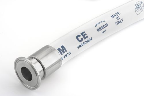 Silikonschlauch - TTSP - AERRE INOX Srl - für Lebensmittel / für Heißwasser / für Dampf