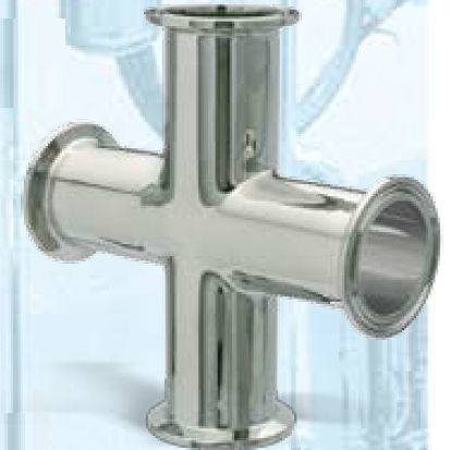 Pneumatischer Anschluss - 9MP - AERRE INOX Srl - Flansch / Kreuz / Edelstahl