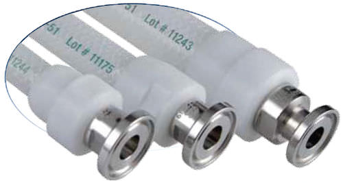 Schlauch für Dampf - APSH series - AERRE INOX Srl - Silikon / Geflecht
