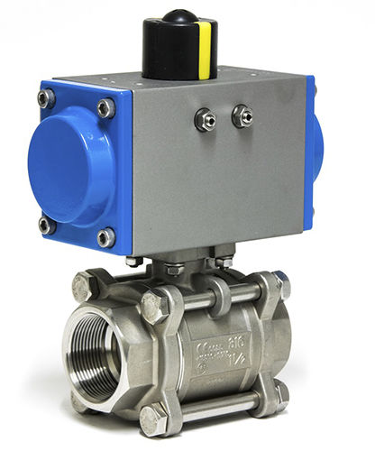 Kugelventil - PKI - bar pneumatische Steuerungssysteme GmbH - pneumatisch / Absperr / Edelstahl