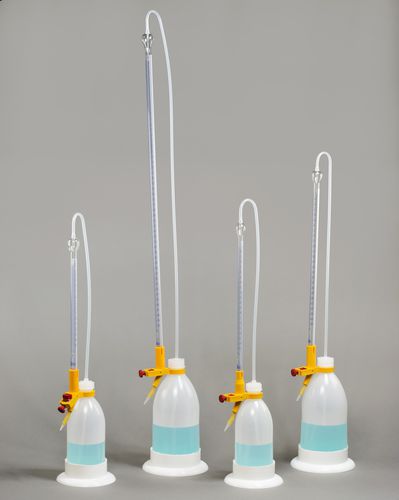 Bürette / automatische Nuilsetzung - H37918 series - Bel-Art Products - Glas