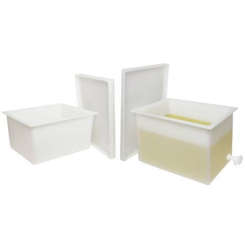 Polyethylen-Becken - H340 series - Bel-Art Products - PVC / rechteckig