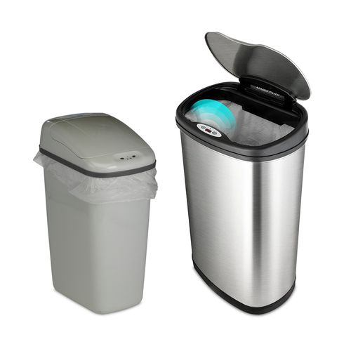 Polypropylen-Abfallbehälter - F13202 series - Bel-Art Products - Edelstahl / für Risikoprodukte / für medizinische Produkte
