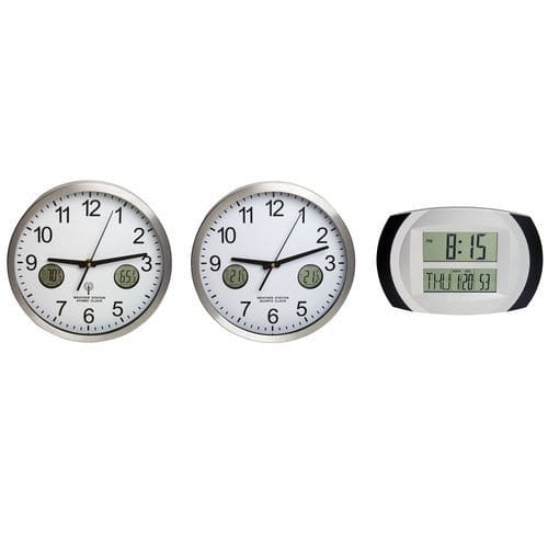 Thermometer-Uhr - B61700 series - Bel-Art Products - Analog / Digital