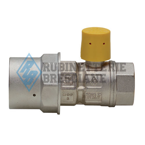 Kugelventil - 6594 series - BONOMI GMBH - manuell / Steuerung / für Gas