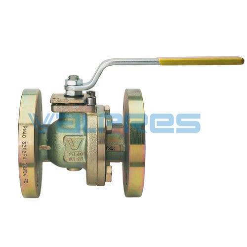 Kugelventil - 760341 series - BONOMI GMBH - Hebel / für Gas / Flansch