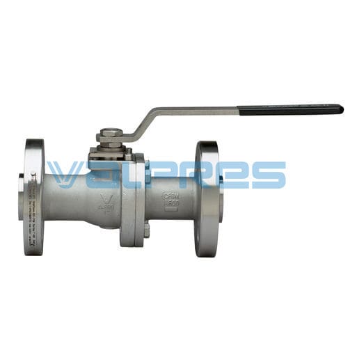 Kugelventil - 68J401 series - BONOMI GMBH - Hebel / Flansch / Edelstahl