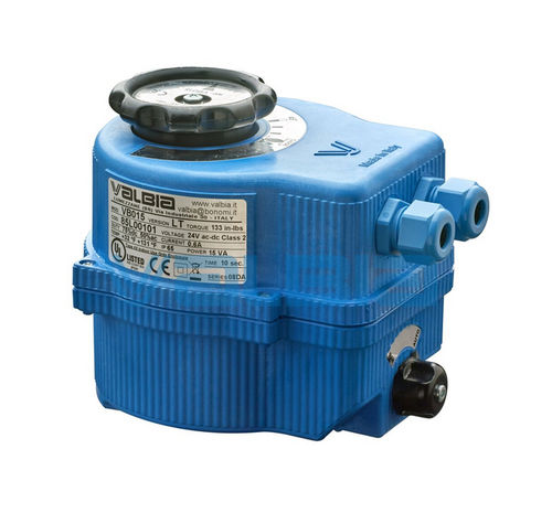 Elektrischer Ventilantrieb - VB015 - BONOMI GMBH - drehbar / IP65 / mit Handrad